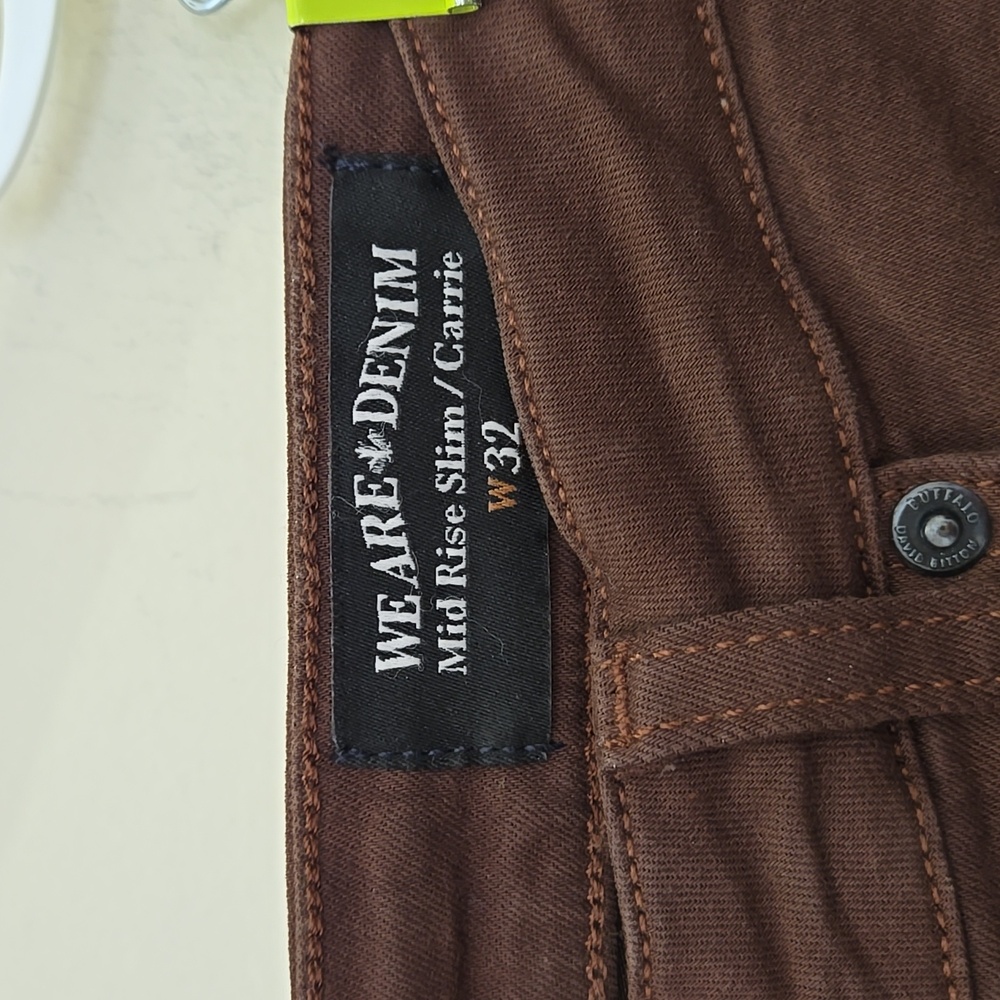 Mid Rise Slim Buffalo Jeans - Picture 2 of 5